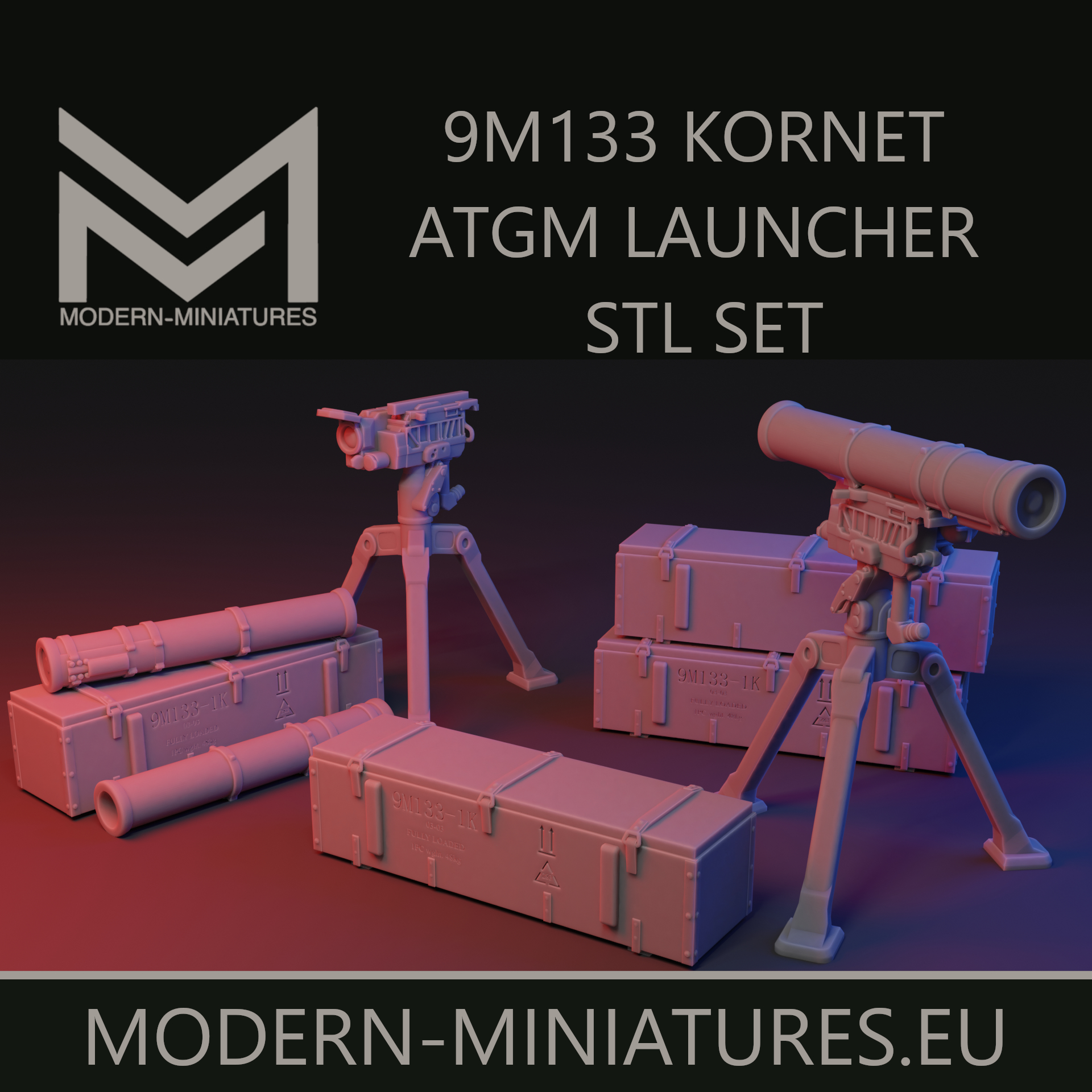 9M133 Kornet ATGM russian anti tank launcher